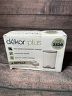 Dekor Plus Diaper Pail 4 Refills  Box Holds Up To 2320 Diapers