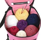 Artbin 6806sa Yarn Drum  Portable Knitting   Crochet Storage  Poly Canvas  Pink
