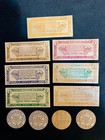 Marietta Ohio 150th Anniversary Paper Wooden Nickel Lot 1938 Lot Of 11 Nice