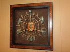 Framed Inupiat Spirit Mask By Alaska Native L Saccheus