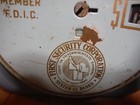 Vintage First Securily Bank Coin Bank