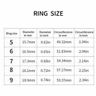 7 Pcs Flexible Silicone Wedding Ring Women Engagement Sport Rubber Band Size 5-9