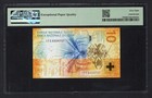 Switzerland 10 Franken 2017 P75f Uncirculated Grade 68 Top Pop