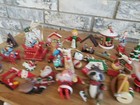 Mixed Lot Of Ornaments  Mostly Wooden