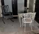 Russell Woodard Wrought Iron Patio Set