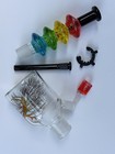 14 Inch Thick Glass Water Pipe Beaker Tobacco Smoking Hookah Free Shipping