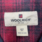Woolrich Buffalo Plaid Vest Men s Xxl Black Red 100  Wool Full Zip Vtg 4 Pocket