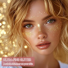 Etercycle Hair Glitter Spray  Gold Body Glitter Spray Fine Face Shimmer Powder  