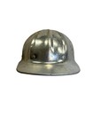 Vintage Fibre Metal Superlite Hard Hat Aluminum Safety Helmet Usa