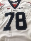 Game Worn Used Virginia Uva Cavaliers Cavs Football Jersey Size 42  78