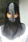18 Gauge Medieval Viking Helmet With Chain Mail Battle Armor Steel Reproduction