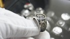 German Wwi Wwii Wermacht Edelweiss Ring  Size 10  11
