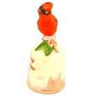 Vintage Enesco 1984 Merry Christmas Thimble Cardinal