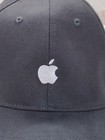 New Apple Computer Logo Grey Fitted Quake City Baseball Cap Hat