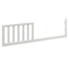 Lightweight Cloud Grey Toddler Bed Conversion Kit For Easy Crib Upgrade