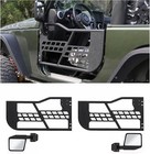Wrangler Tube Doors For 2007-2018 Jeep Jk  Tubular Half Doors Unlimited 2 Doors
