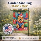 Caroline s Treasures Chow Chow Christmas Garden Flag Dac3427gf