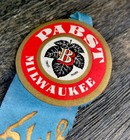 Pre Prohibition Pabst Blue Ribbon Beer Pinback Button And Ribbon