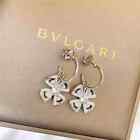 Bvlgari Fiorever Earrings 18k White Gold Set Diamond Earrings