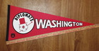 Vtg 1970 s Washington Diplomats Soccer Full Size Pennant 12  X 30  Uncirculated