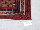 4x13ft  Handwoven Tribal Sarab Geometric Wool Runner
