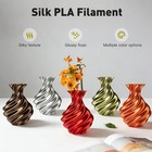 Eryone Silk Filament Pla  1 75mm Upgraded Shiny 3d Printer Filament  Gloss Fi   