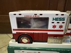 2020 Hess Ambulance And Rescue Truck Mib Tested Rare Lights Box Instructions