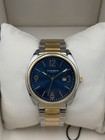 Akribos Xxiv Men s Blue Dial Two-tone Stainless Steel Watch 43mm   Ak957ttg