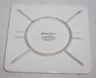 Vintage Souvenir New Zealand Angie Dennis Red Flower Ceramic Trivet