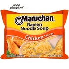 Maruchan Ramen Noodle Soup  Chicken Flavor Instant Noodles  3 Oz  Pack Of 12