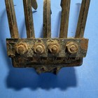      Vintage Farm Cultivator Tooth Assembly   Drag Harrow Section