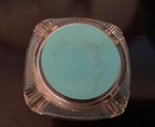 Vintage Las Vegas Tropicana Casino Hotel Ashtray Glass Aqua  --05
