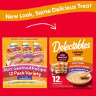 Hartz Delectables Stew Non-seafood Lickable Wet Cat Treats Variety Pack 12 Count