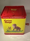 Curious George Monkey Jack In The Box Metal Music Tin Plays Pop Goes The Weasel