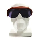 Genuine Italy Italian Army Tanker Goggles  New With Case Dust-wind Protection