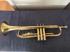 1980 Vintage Brass Trumpet Horn W  2 Mouthpieces   Original Carry Case Usa Nice