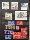 Gb Stamps  Castles     10 Quarter Margin   Other Gb Stamps In Stock Book z562