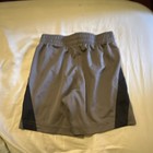 Nike Boys Gray   Black Athletic Shorts Activewear Solid Pattern