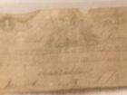 Authentic State Bank Of Elizabeth  1 1826 Note Paper Currency State Of N J