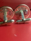 Sterling Silver Tpc Sawgrass Golf Ball Cuff Links