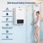 12l 14l 16l Propane natural Gas Tankless Water Heater On-demand For Whole House