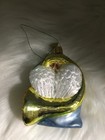 New Angel Christmas Ornament Hand-blown Glass 4  Tall