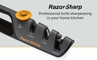 Razorsharp    Knife Sharpener With Adjustable Angle Guide     Diamond-coated Ceramic
