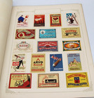 Lot Of 99 Vintage Matchbox Labels Various Countries Match Box
