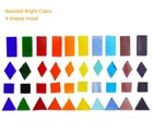 Lanyani 1600 Transparent Cathedral Glass Mosaic Tiles For Arts And Crafts - M   