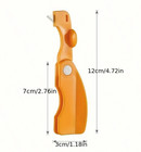 1pc Easy Grip Fruit   Veggie Peeler - Stainless Steel Kitchen Tool - New