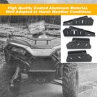 Front And Rear A-arm Skidplates Fit For Polaris Sportsman 570 Base Model 21-24