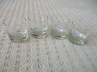 Eastern Airlines Logo Set Of 4 Whiskey Collectible Rocks Glasses