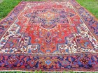 8 5 X 11 6 Antique Fine Heriz Rug Vintage Caucasian Serapi Ushak Shirvan Kazak