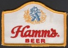 Vintage Uniform Patch Hamms Beer Griffin Pictured Die Cut New Old Stock N-mint